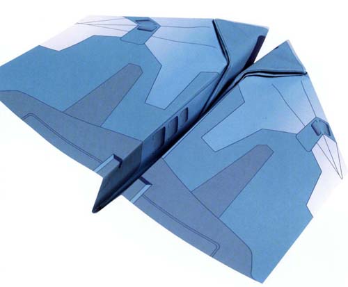 Бумажный истребитель. Как сделать своими руками оригами из бумаги, инструкция